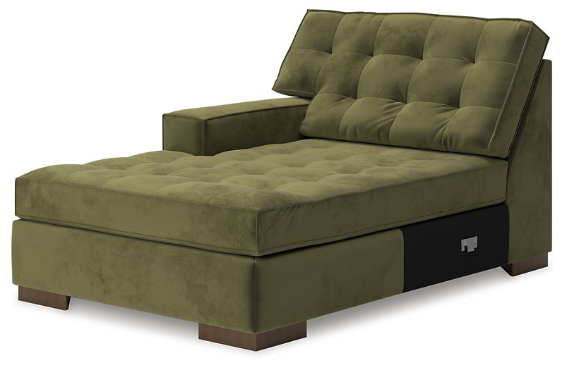 Caspian-Town Sectional with Chaise - Casa Morelos / Coahuila Furniture (Oklahoma City, OK)
