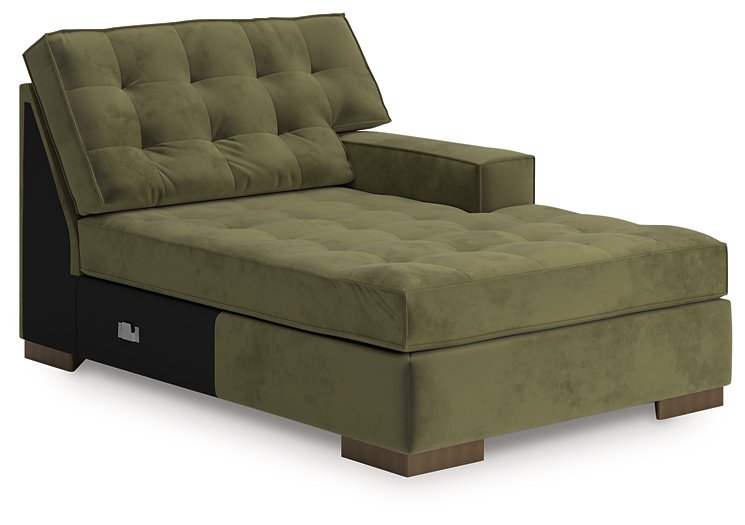 Caspian-Town Sectional with Chaise - Casa Morelos / Coahuila Furniture (Oklahoma City, OK)