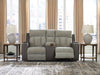 WhipLash Power Reclining Loveseat with Console - Casa Morelos / Coahuila Furniture (Oklahoma City, OK)