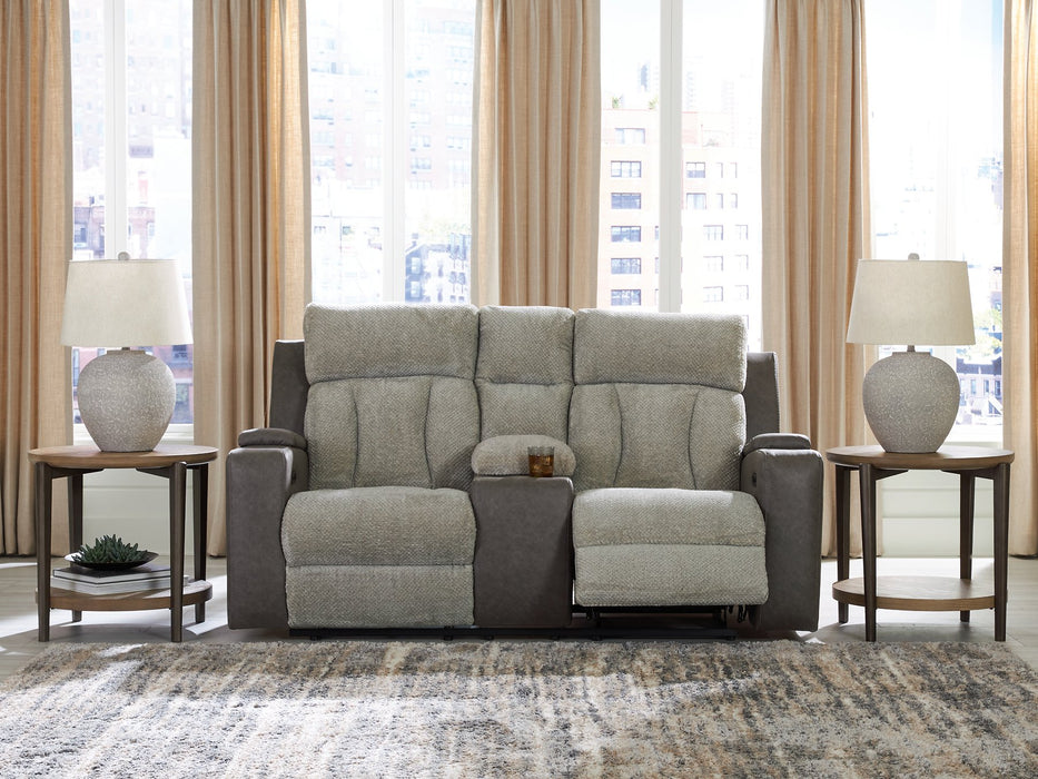 WhipLash Power Reclining Loveseat with Console - Casa Morelos / Coahuila Furniture (Oklahoma City, OK)