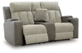WhipLash Power Reclining Loveseat with Console - Casa Morelos / Coahuila Furniture (Oklahoma City, OK)
