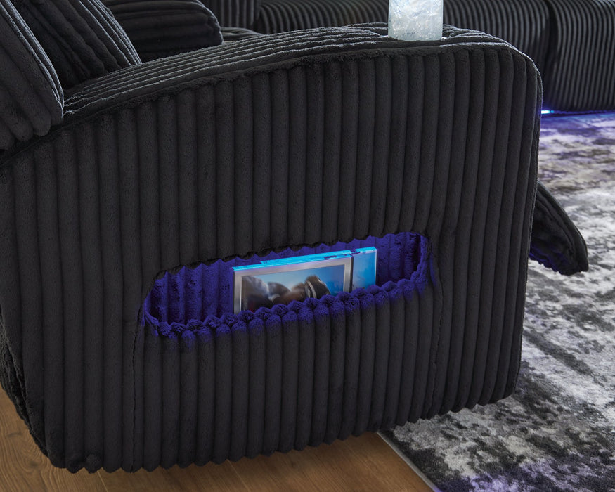 Forest Lake Power Reclining Loveseat with Console - Casa Morelos / Coahuila Furniture (Oklahoma City, OK)