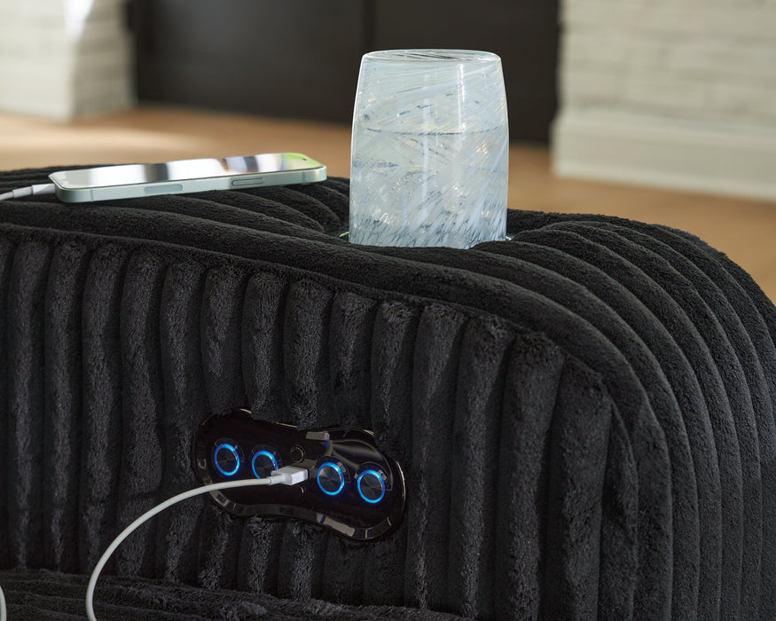 Forest Lake Power Reclining Loveseat with Console - Casa Morelos / Coahuila Furniture (Oklahoma City, OK)