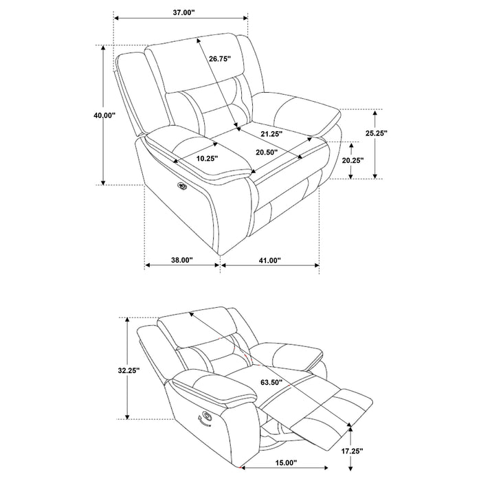 Greer Reclining 3 Pc Sets - Casa Morelos / Coahuila Furniture (Oklahoma City, OK)