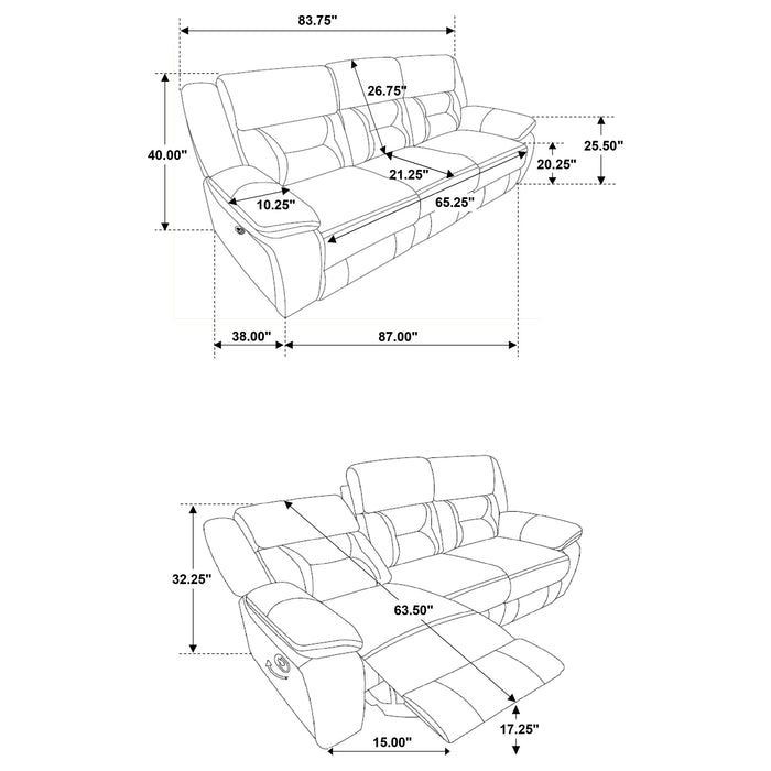 Greer Reclining Sets - Casa Morelos / Coahuila Furniture (Oklahoma City, OK)