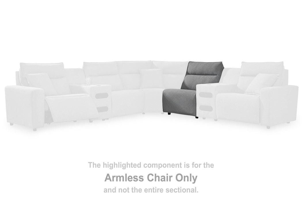 Modmax II Power Reclining Sectional with Audio Consoles - Casa Morelos / Coahuila Furniture (Oklahoma City, OK)