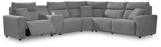 Modmax Reclining Sectional with Console - Casa Morelos / Coahuila Furniture (Oklahoma City, OK)