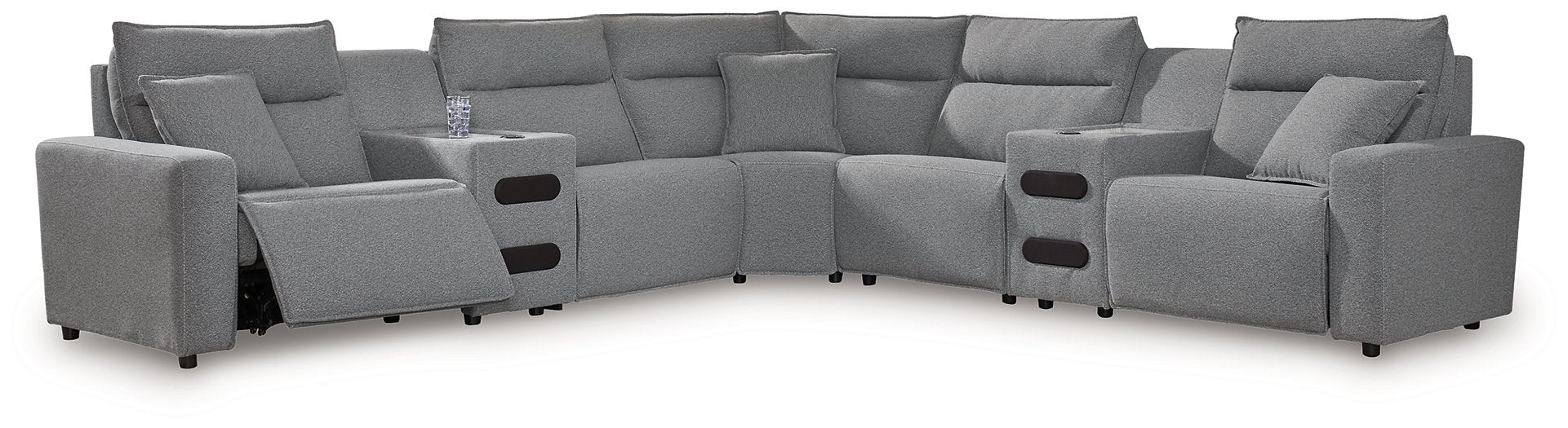 Modmax Power Reclining Sectional with Chaise - Casa Morelos / Coahuila Furniture (Oklahoma City, OK)