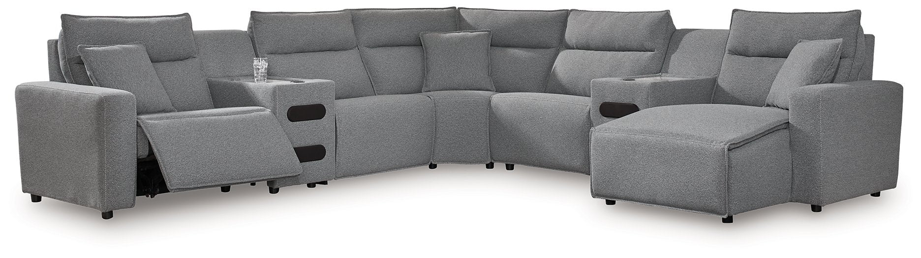 Modmax Power Reclining Sectional with Chaise - Casa Morelos / Coahuila Furniture (Oklahoma City, OK)