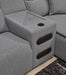 Modmax II Power Reclining Sectional with Audio Consoles - Casa Morelos / Coahuila Furniture (Oklahoma City, OK)