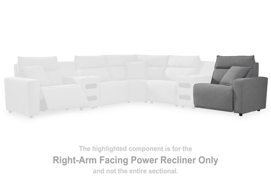 Modmax II Power Reclining Sectional with Audio Consoles - Casa Morelos / Coahuila Furniture (Oklahoma City, OK)