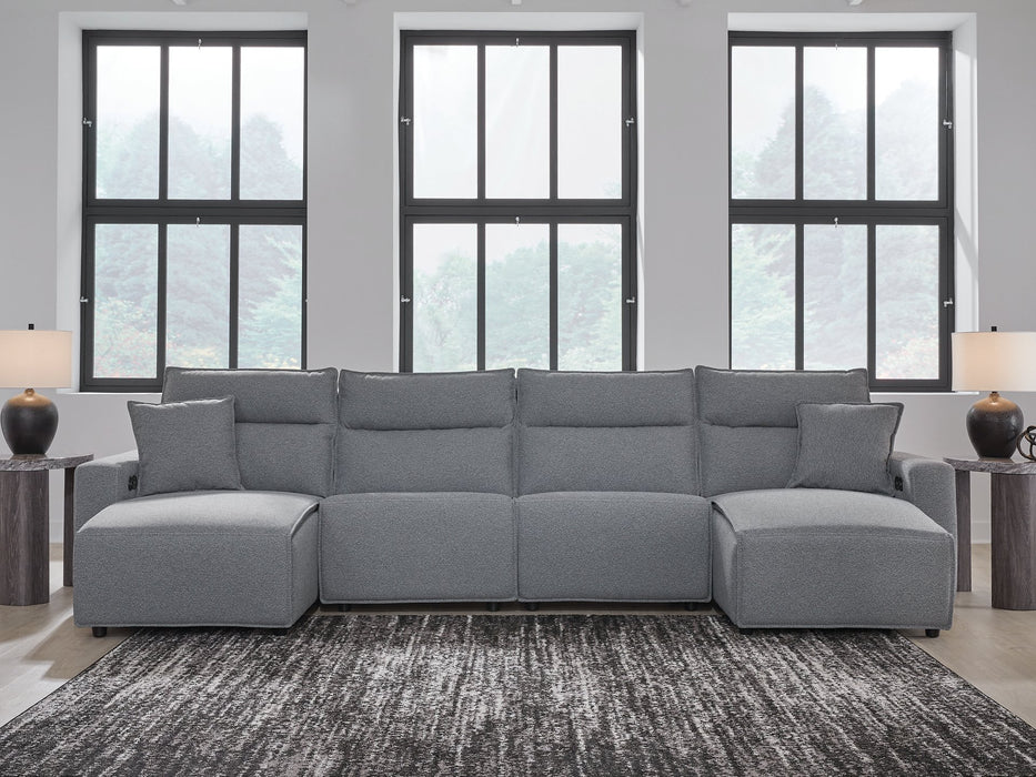 Modmax Power Reclining Sectional with Chaise - Casa Morelos / Coahuila Furniture (Oklahoma City, OK)