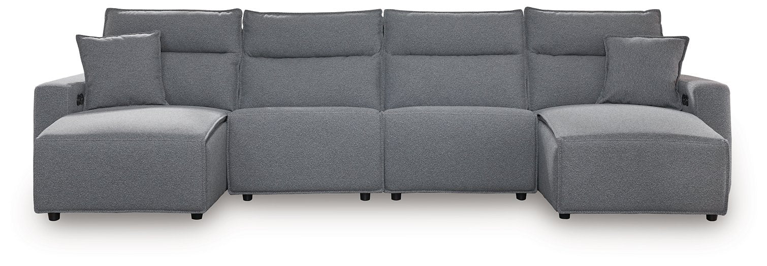 Modmax Power Reclining Sectional with Chaise - Casa Morelos / Coahuila Furniture (Oklahoma City, OK)