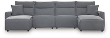 Modmax Power Reclining Sectional with Chaise - Casa Morelos / Coahuila Furniture (Oklahoma City, OK)
