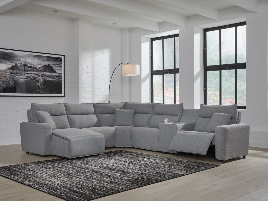 Modmax Power Reclining Sectional with Chaise - Casa Morelos / Coahuila Furniture (Oklahoma City, OK)