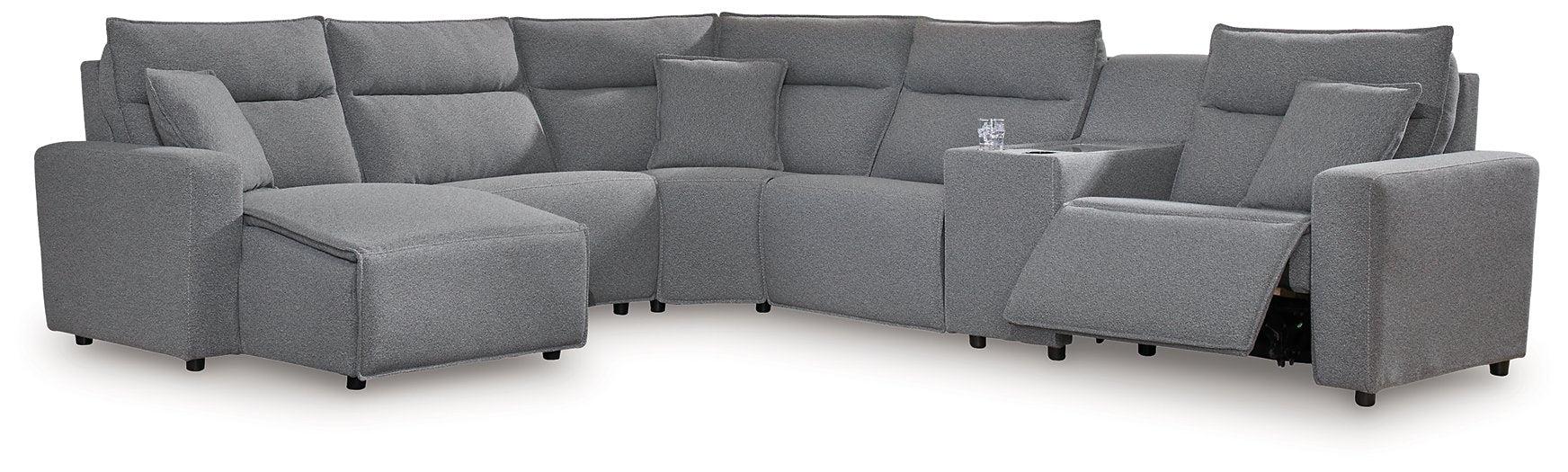 Modmax Power Reclining Sectional with Chaise - Casa Morelos / Coahuila Furniture (Oklahoma City, OK)