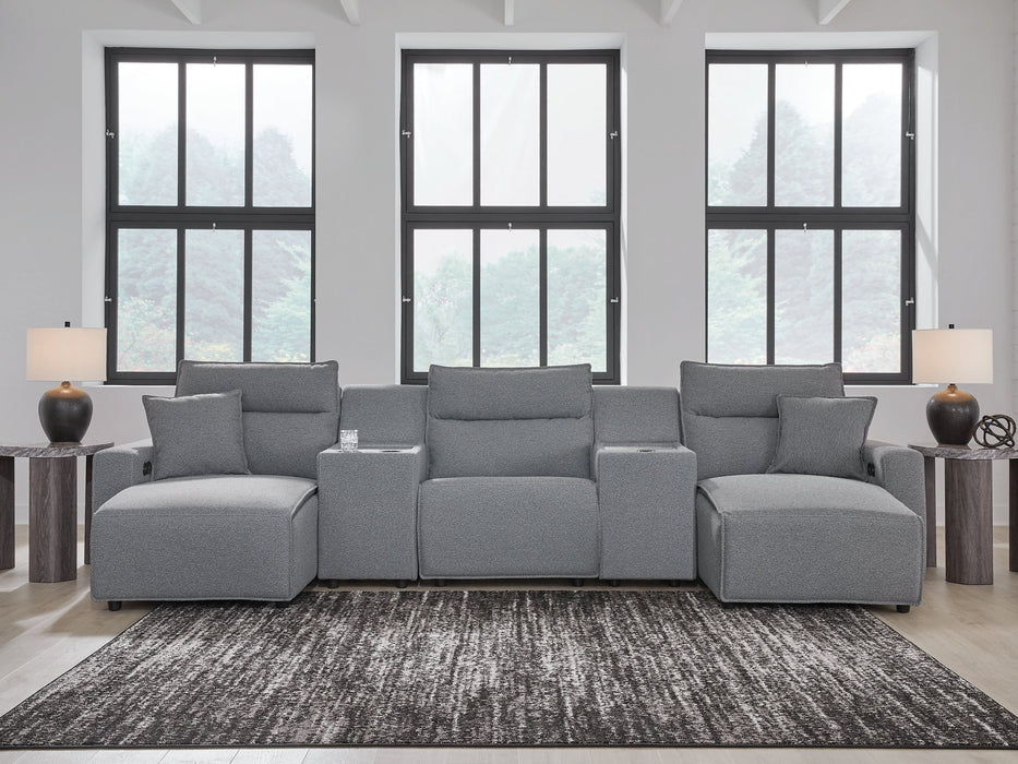 Modmax Power Reclining Sectional with Chaise - Casa Morelos / Coahuila Furniture (Oklahoma City, OK)