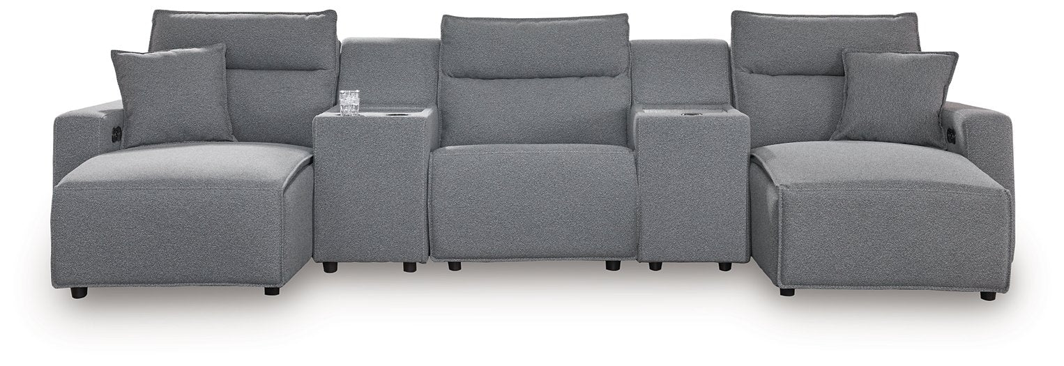 Modmax Power Reclining Sectional with Chaise - Casa Morelos / Coahuila Furniture (Oklahoma City, OK)