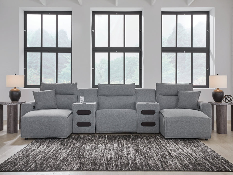 Modmax Power Reclining Sectional with Chaise - Casa Morelos / Coahuila Furniture (Oklahoma City, OK)