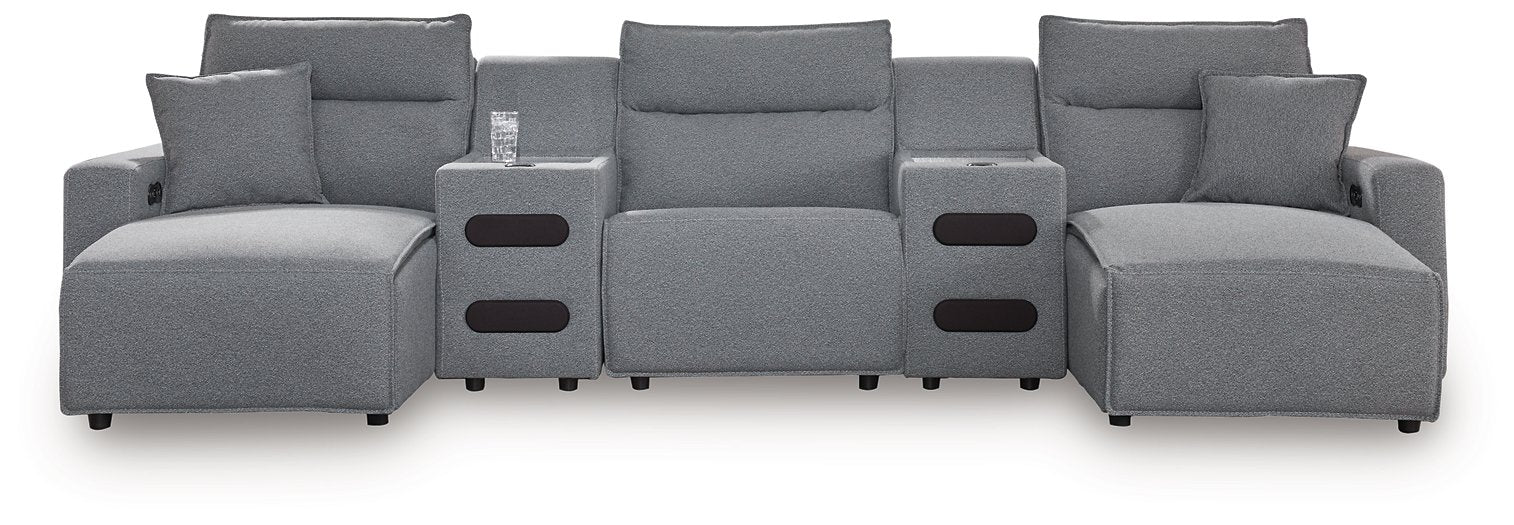 Modmax Power Reclining Sectional with Chaise - Casa Morelos / Coahuila Furniture (Oklahoma City, OK)