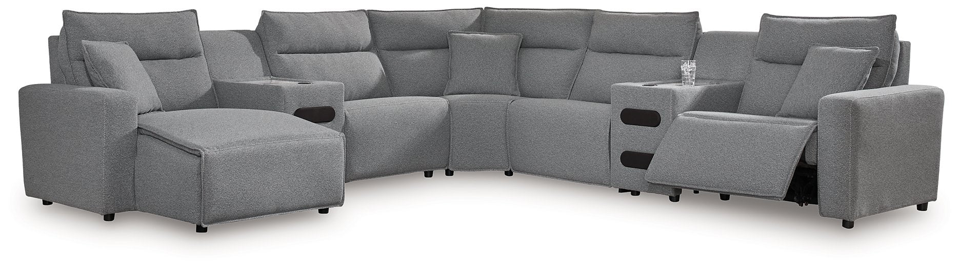 Modmax Power Reclining Sectional with Chaise - Casa Morelos / Coahuila Furniture (Oklahoma City, OK)