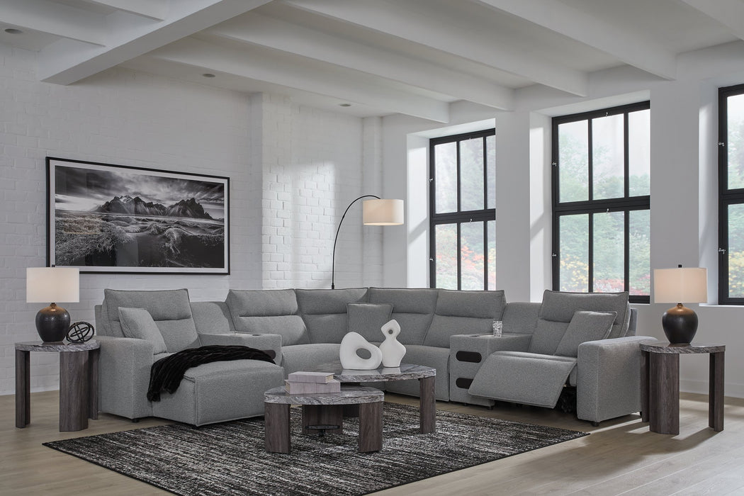 Modmax Power Reclining Sectional with Chaise - Casa Morelos / Coahuila Furniture (Oklahoma City, OK)