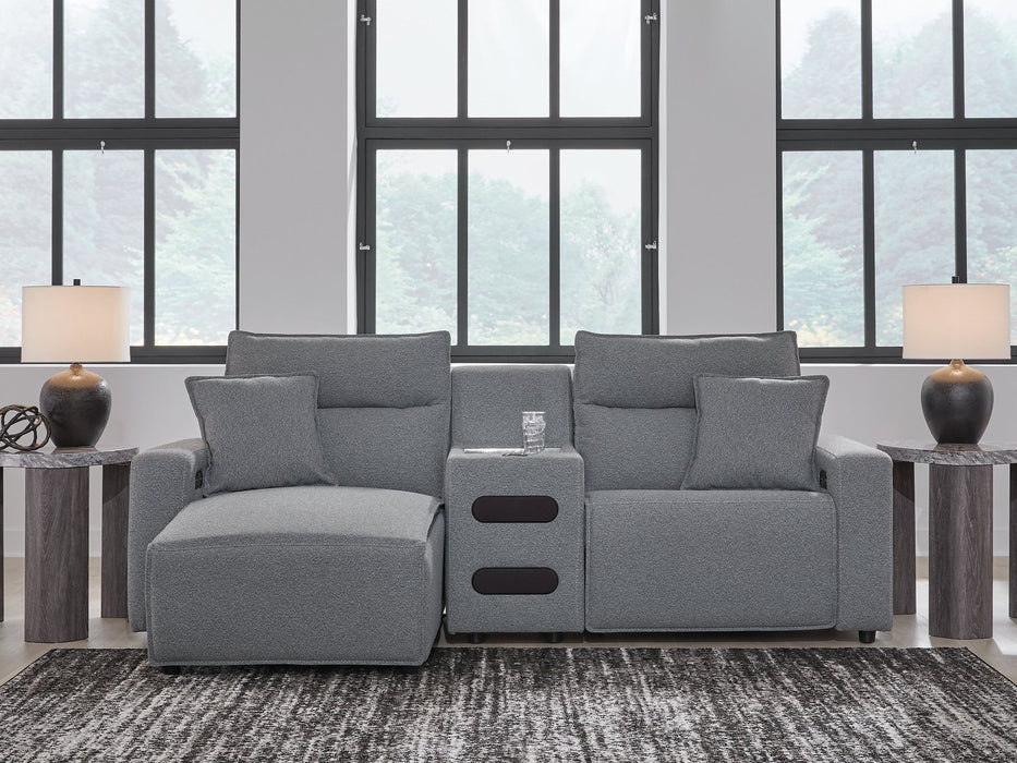 Modmax Power Reclining Sectional with Chaise - Casa Morelos / Coahuila Furniture (Oklahoma City, OK)