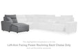 ModMax II Reclining Sectional with Chaise and Audio Console - Casa Morelos / Coahuila Furniture (Oklahoma City, OK)
