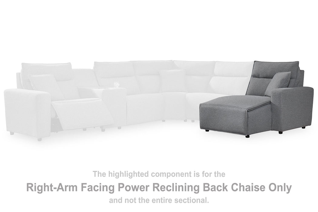 Modmax Power Reclining Sectional with Chaise - Casa Morelos / Coahuila Furniture (Oklahoma City, OK)