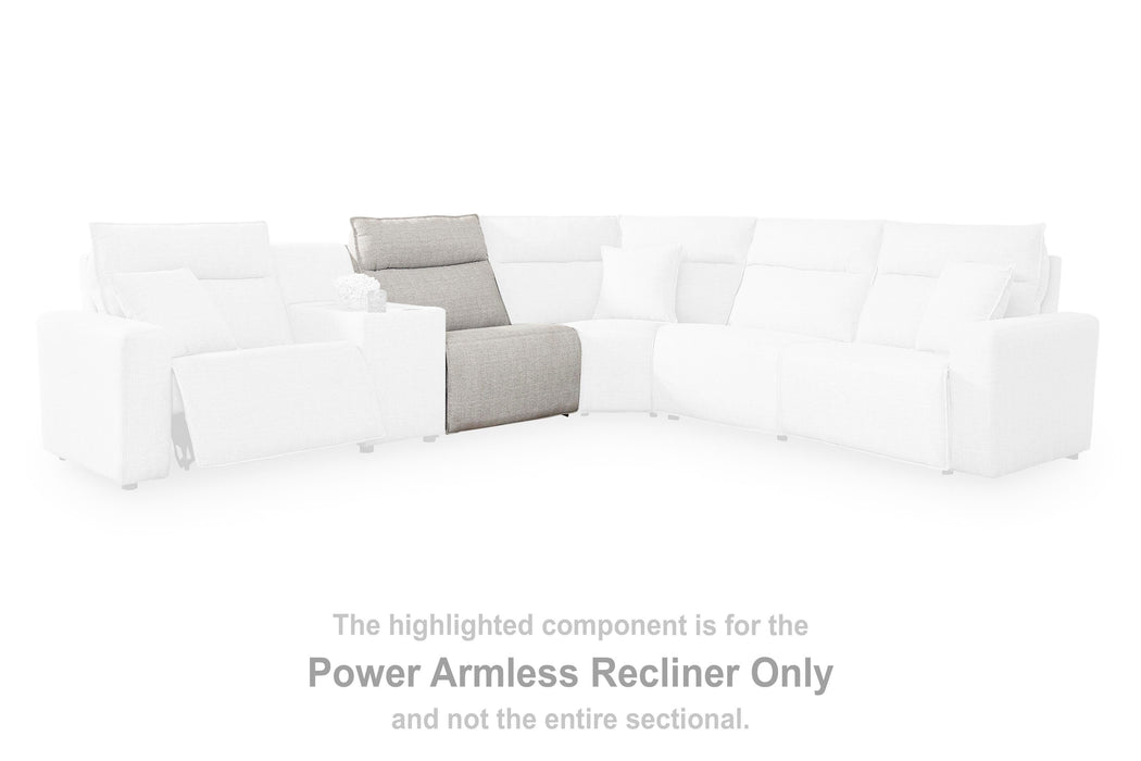 Modmax II Power Reclining Sectional with Audio Consoles - Casa Morelos / Coahuila Furniture (Oklahoma City, OK)
