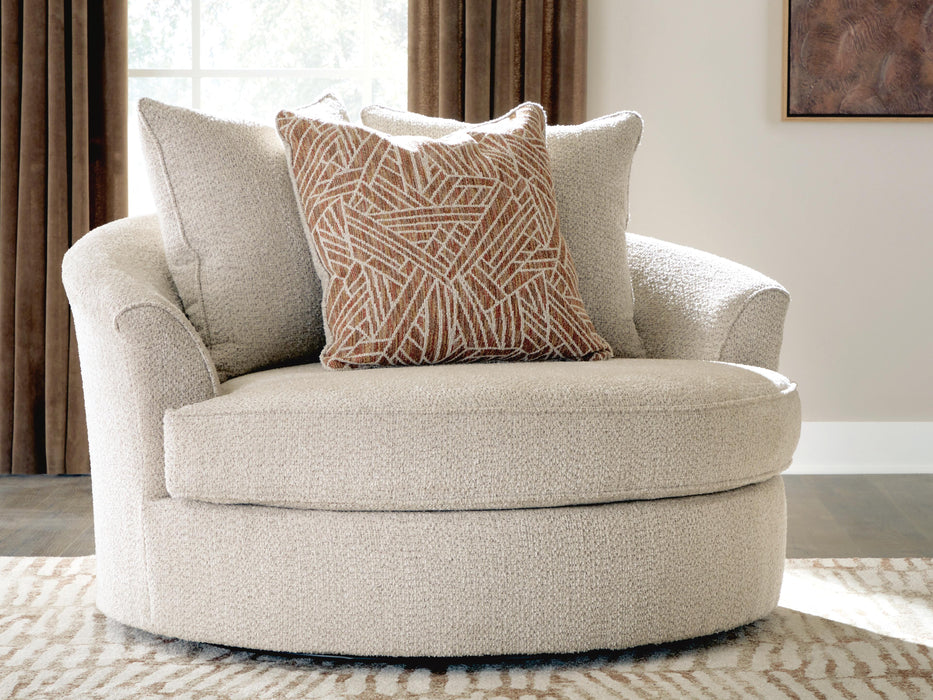 Steelwater Retreat Oversized Swivel Accent Chair - Casa Morelos / Coahuila Furniture (Oklahoma City, OK)