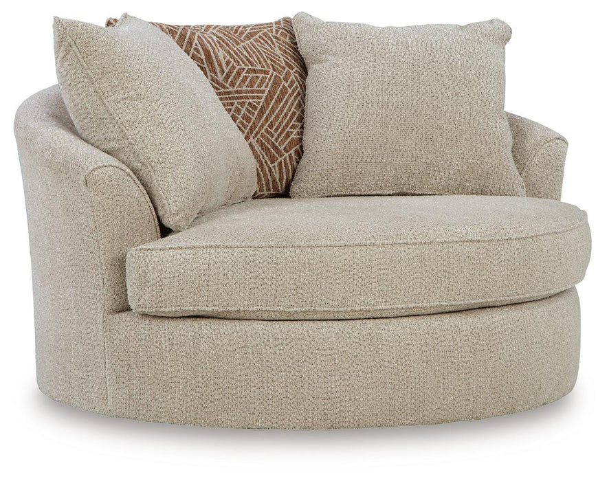 Steelwater Retreat Oversized Swivel Accent Chair - Casa Morelos / Coahuila Furniture (Oklahoma City, OK)