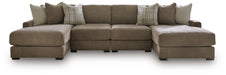 Camellia-Court Double Chaise Sectional - Casa Morelos / Coahuila Furniture (Oklahoma City, OK)