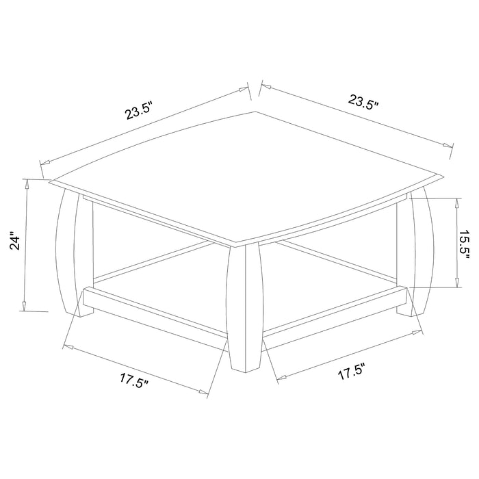 Dixon 3 Pc Table Sets - Casa Morelos / Coahuila Furniture (Oklahoma City, OK)