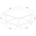 Dixon 3 Pc Table Sets - Casa Morelos / Coahuila Furniture (Oklahoma City, OK)