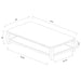 Dixon 3 Pc Table Sets - Casa Morelos / Coahuila Furniture (Oklahoma City, OK)