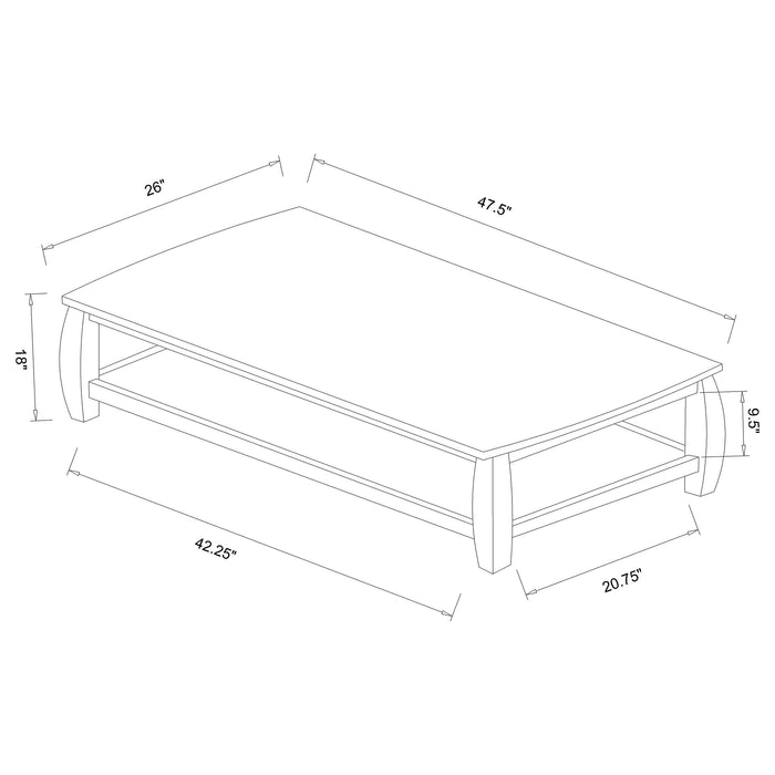 Dixon Coffee Table Sets - Casa Morelos / Coahuila Furniture (Oklahoma City, OK)