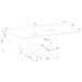 Pruitt Coffee Table Sets - Casa Morelos / Coahuila Furniture (Oklahoma City, OK)