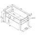 Dyer Coffee Table Sets - Casa Morelos / Coahuila Furniture (Oklahoma City, OK)