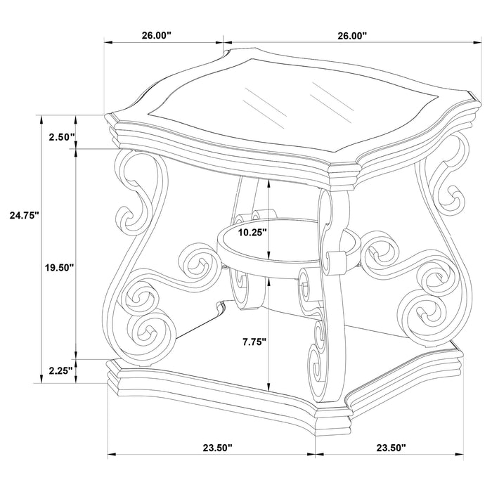 Laney Coffee Table Sets - Casa Morelos / Coahuila Furniture (Oklahoma City, OK)
