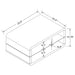Elana Coffee Table Sets - Casa Morelos / Coahuila Furniture (Oklahoma City, OK)