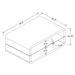 Elana Coffee Table Sets - Casa Morelos / Coahuila Furniture (Oklahoma City, OK)