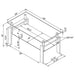 Dyer Coffee Table Sets - Casa Morelos / Coahuila Furniture (Oklahoma City, OK)