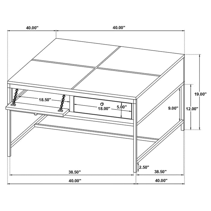 Stephie Coffee Table Sets - Casa Morelos / Coahuila Furniture (Oklahoma City, OK)