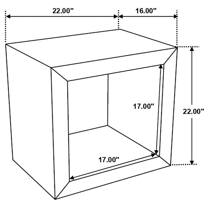 Benton End Table - Casa Morelos / Coahuila Furniture (Oklahoma City, OK)