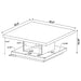 Reston Coffee Table Sets - Casa Morelos / Coahuila Furniture (Oklahoma City, OK)