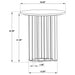Haven Table Sets - Casa Morelos / Coahuila Furniture (Oklahoma City, OK)