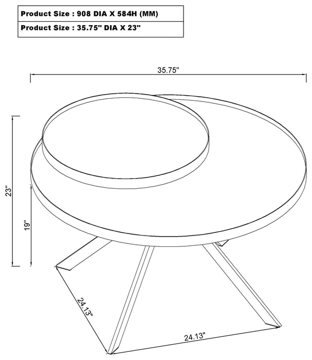 Briggs Coffee Table Sets - Casa Morelos / Coahuila Furniture (Oklahoma City, OK)