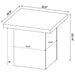 Max Coffee Table Sets - Casa Morelos / Coahuila Furniture (Oklahoma City, OK)