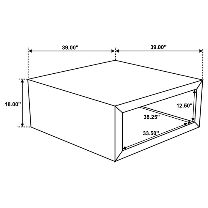 Benton Coffee Table - Casa Morelos / Coahuila Furniture (Oklahoma City, OK)